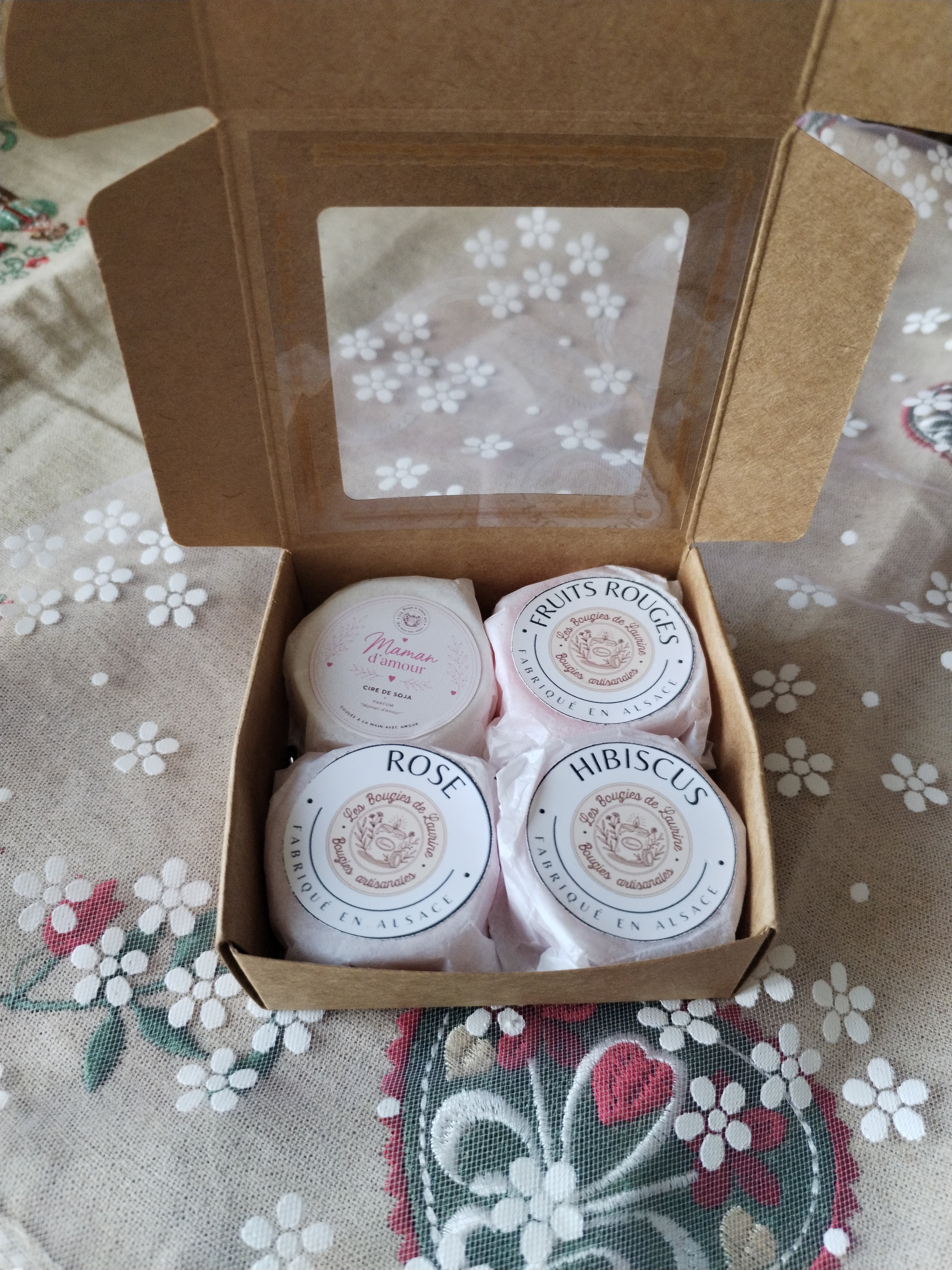 Coffret fondants fête des mères