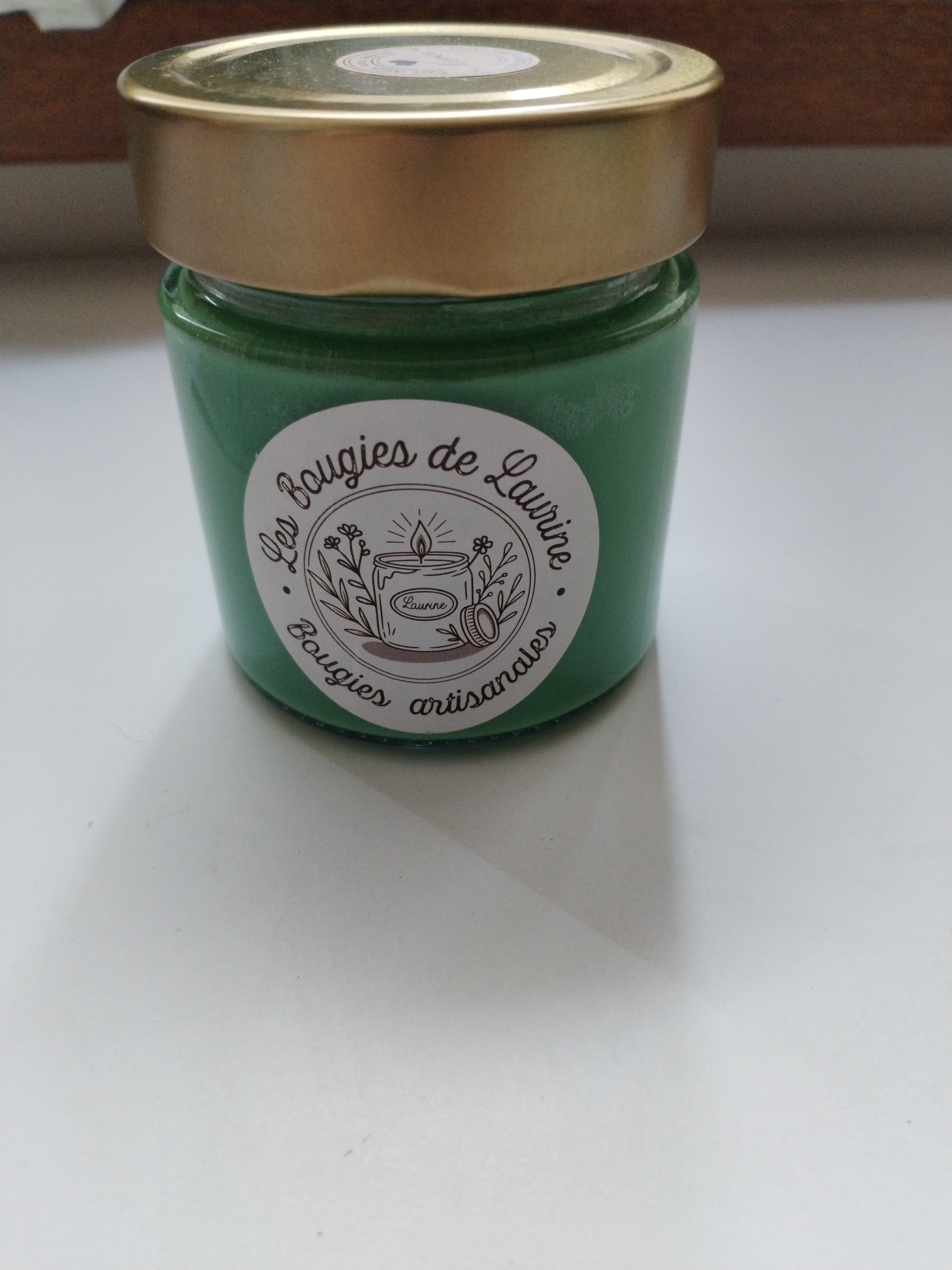 Bougie parfum sapin