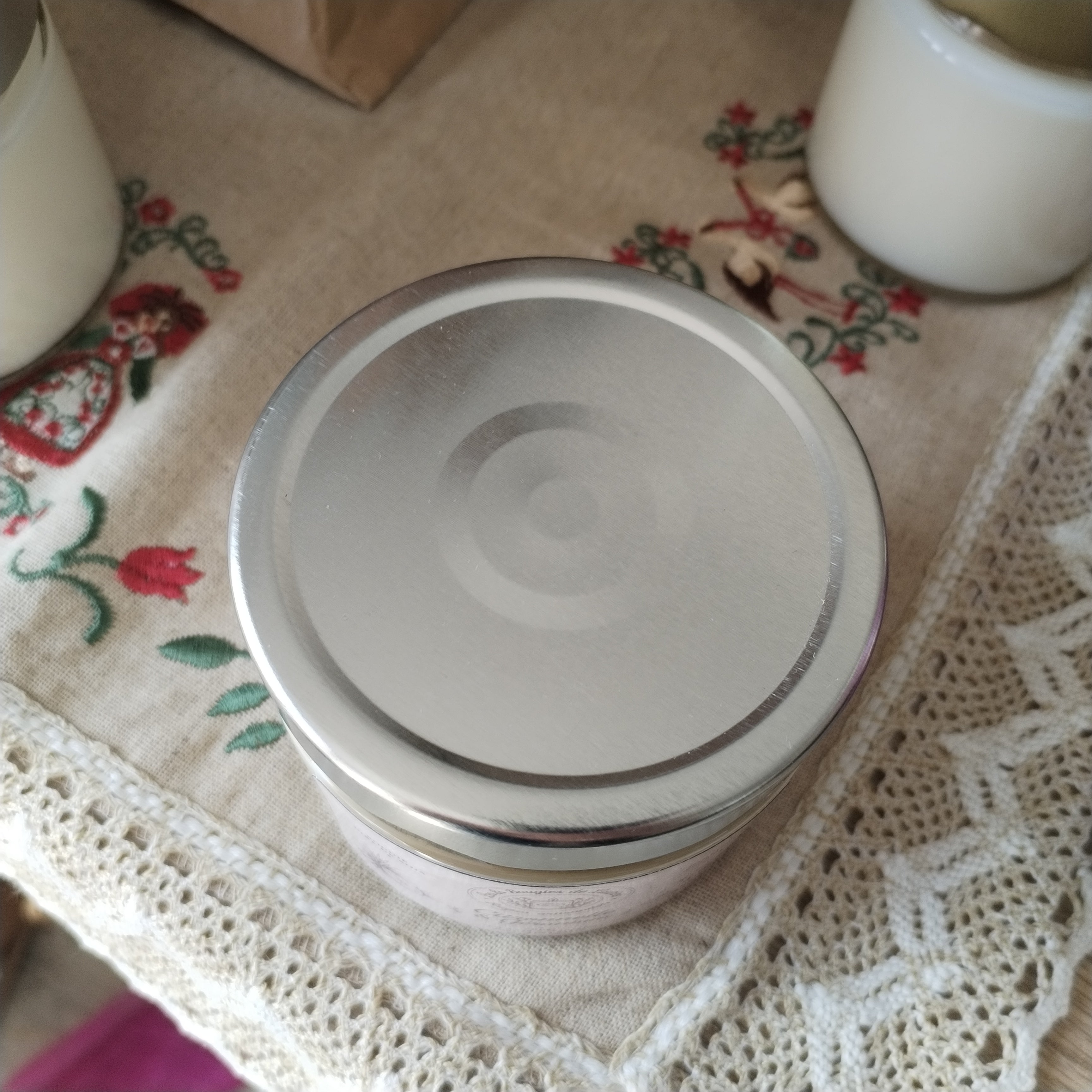 Bougie Anti moustique  citronnelle/géraniums