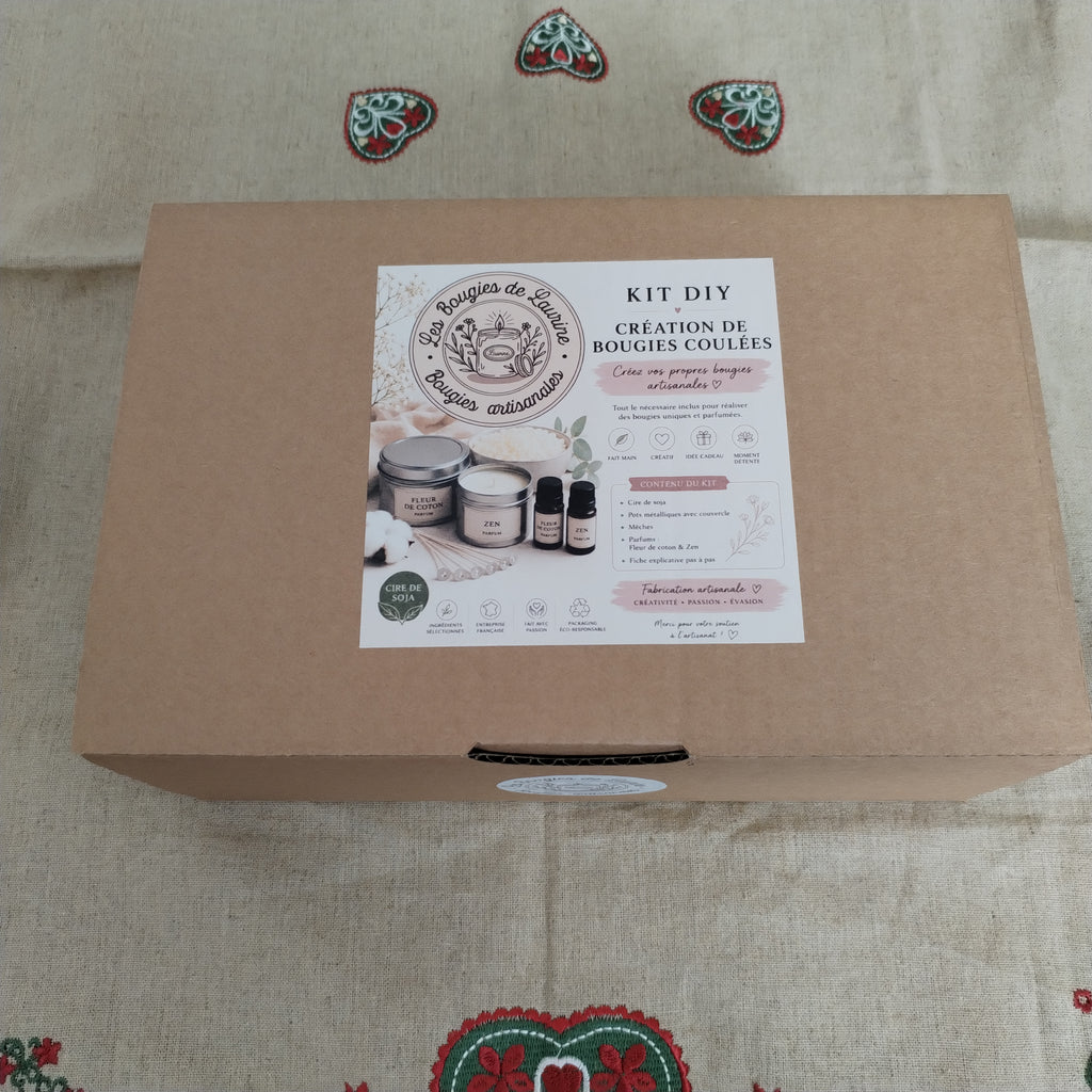 Kit DIY bougies doux